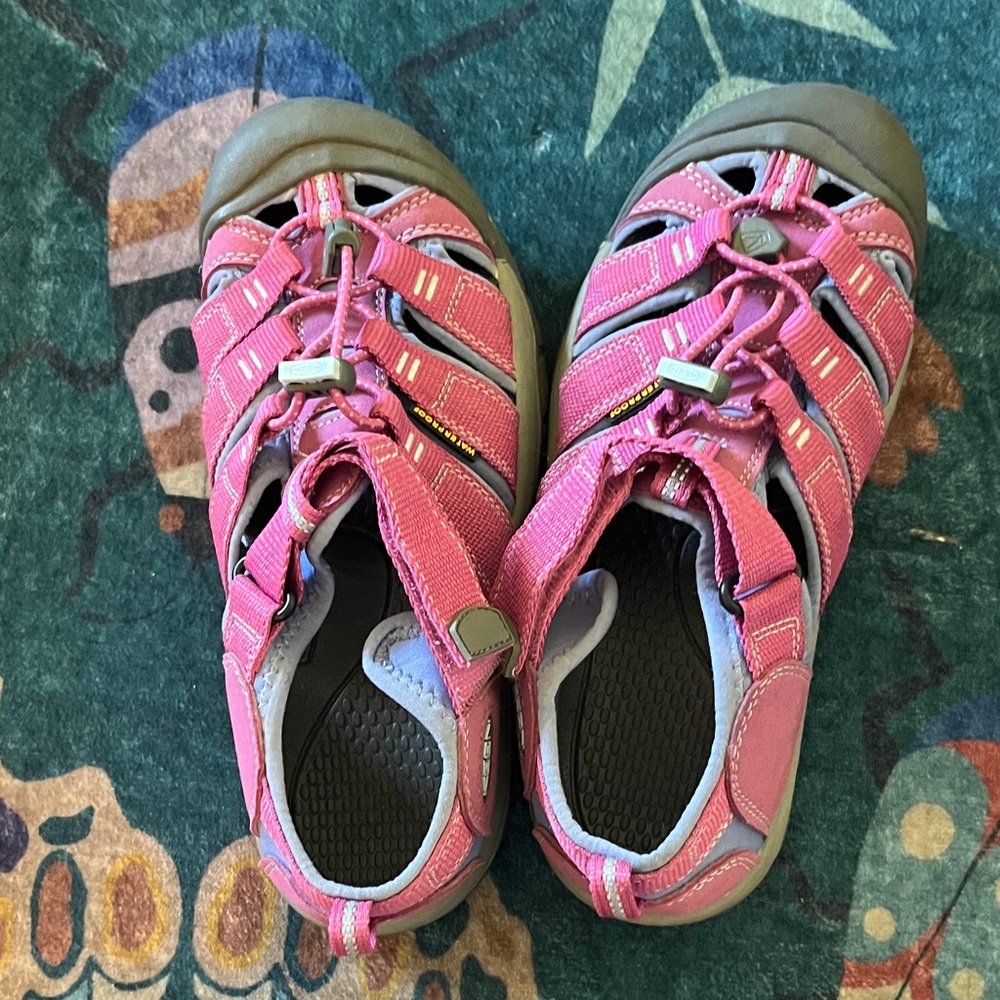 Keen Kids Pink Adventure Sandals